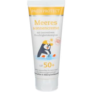 PAEDIPROTECT Solcreme til brug ved havet SPF 50+ 1186.00 DKK/1 L