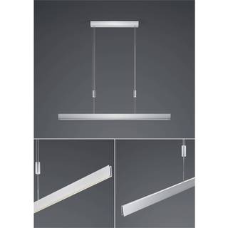 Delta LED-pendel, 100 cm, aluminium