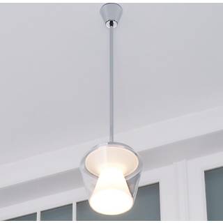 LED designer hængelampe Annex med glasskærm