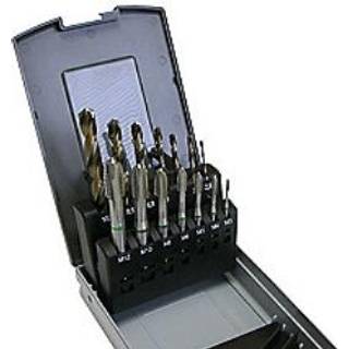 ALIAS Pro Spiraltap HSS-E Co sæt M3 - M12 inkl. koboltbor / Grønring