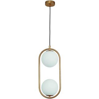 Nova Luce Hängande Lampa 2 Ljuskällor Obitar Guld