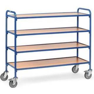 Store Montagevogne med bundplade - 1250 x 470 mm