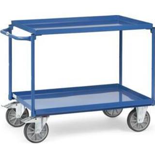 Stål Rullebord 2 etager - 400 kg