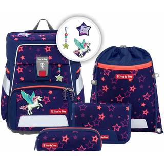 Step by Step SPACE SHINE Schulranzen-Set Pegasus Night Nuala, 5-tlg