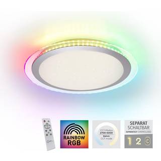 LED-loftlampe Cyba Stars CCT RGB-Sidelight