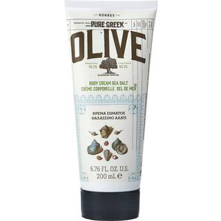 Korres Pleje Pure Greek Olive Body Cream Sea Salt 200 ml (465,00 kr / 1 l) - 200 ml
