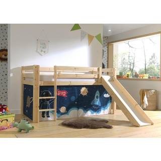 Halvhøj juniorseng med rutsjebane – Pino, natur