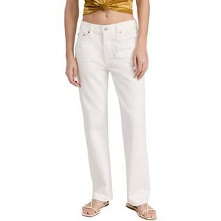 Citizens of Humanity Neve mid-rise straight jeans - white - 32