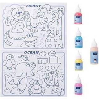 Window colour set 4x35ml x 1x60ml, standard colors