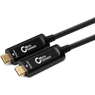 MicroConnect USB-C / DP 1.2 aktivt optisk video kabel (SuperSpeed+ | PRIS-MATCH