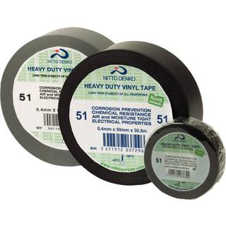 Nitto 51 Beklædning tape PVC 30,5 m, 50 mm
