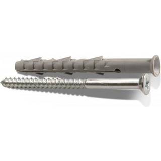 Heco 9605240 Facadeplugs Forsænket, galvaniseret, 5-pak 10 x 115 mm