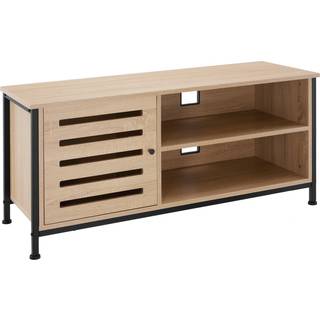TV-bord Galway 110x41,5x50,5cm - Industrielt lyst træ, egetræ Sonoma