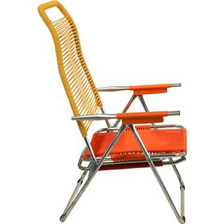 Fiam, Spaghetti solstol pop yellow/orange/red/orange aluminium