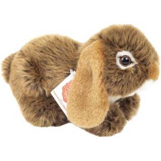 Teddy Hermann - Liggende kanin grå 18 cm