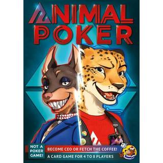 Animal Poker - Engelsk Version - Brætspil