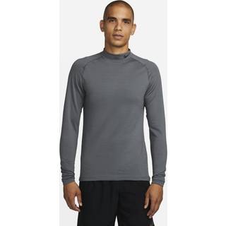 Langærmet T-shirt Nike Pro Warm Men s Long-Sleeve Mock Neck Training Top dq6607-068 Størrelse XXL