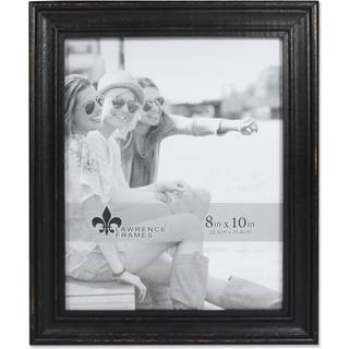 Lawrence rammer 746580 8x10 Durham forvitret sort tr? -billedramme