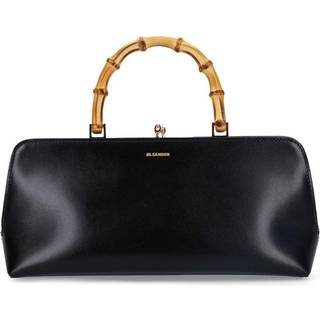 Jil Sander Leather shoulder bag - black - One Size