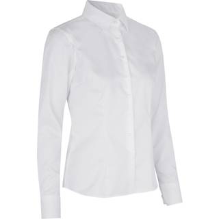 ID SEVEN SEAS Fine Twill | modern | dame SS720 - XS - Hvid