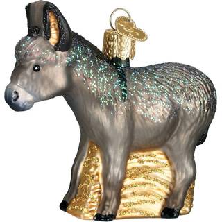Old World Christmas Ornaments husdyr glasbl?st ornamenter til juletr? ?sel