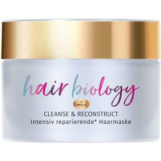 Hair biology cleanse & reconstruct intensiv reparierende haarmaske 160ml