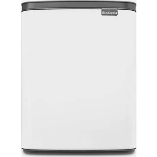Brabantia Bo Papirkurv 12 L - Papirkurve og pedalspande Stål Hvid - 222467