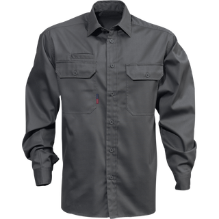 FRISTADS® MØRK MARINEBLÅ Oekotex® certificeret skjorte m/brystlommer K/Æ (172 g/m²) Str. XL
