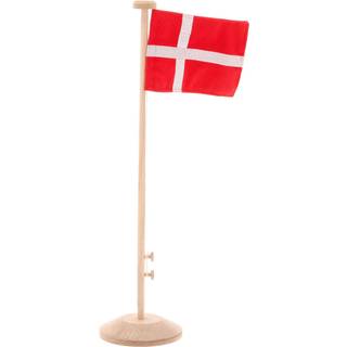 Flagstang DK fra Celebrate - Natur farve - Eg