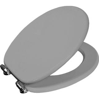 Showerdrape Showerdrape Grey Norfolk Soft Close Wooden Toilet Seat