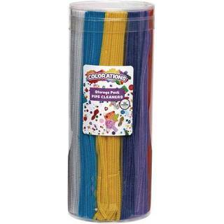 Farvning farvede r?rrensere multi -pack inkluderer 50 bl?de r?rrensere i 12 farver - alsidig og let at bruge til DIY -h?ndv?rk Ideel til klasselo