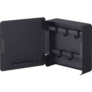 Yamazaki Magnetisk nøglebox - Sort - 16cm x 5,5cm x 16cm - Thora