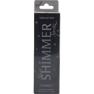 Forestil dig PSSST SHEER SHIMMER 7 ML Ultra Fine Spray 2 Pack Silver and Gold