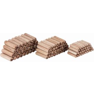 Wolfcraft - 200 riflede trædyvler 6 x 30 mm
