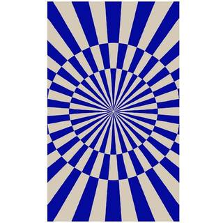 Cirkus dug blå 140x340cm