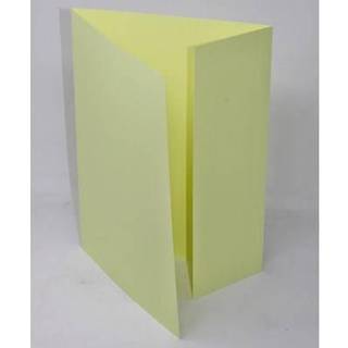 Karton mappe 103 med 1 klap A4 250g gul