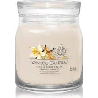 Yankee Candle Signature Medium Jar 2 Wicks - Vanilla Creme Brulée Universal - - - Universal