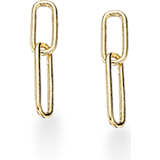 Scrouples Links 8 Karat Guld Øreringe 120203