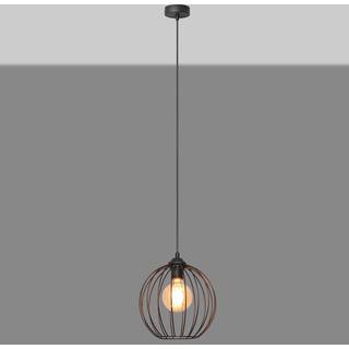 Pendellampe Cumera med burskærm, Ø 24 cm