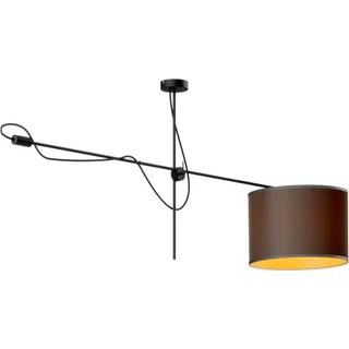 Loftlampe Viper i sort og guld