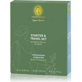 Primavera Ansigtspleje Hydrating Start- og rejsesæt Cleansing Milk Soft & Delicate 25 ml + Face Toner Ultra Hydrating 28 ml + Face Fluid Pollution Protection 8 ml 1 Stk. (130,00 kr / 1 stk.) - 1 Stk.