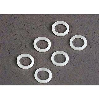Traxxas TRX-3685 White plastic washers (5x8x1.0mm) (6)