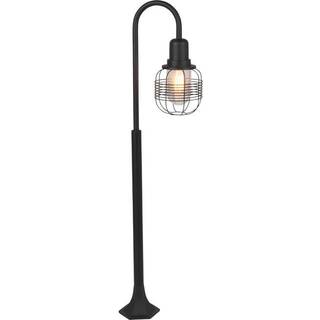 Rustik udendørslampe sort IP44 - Guardado
