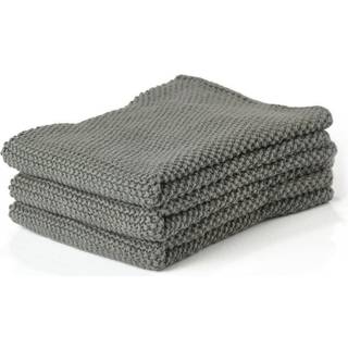 Karklud 3 stk. fra Zone Denmark - Olive green farve - 100% Bomuld