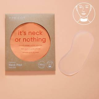 APRICOT - SILIKONEPLASTER M. HYALURON TIL HALSEN - IT`S NECK OR NOTHING - - APRICOT - StudioBuus
