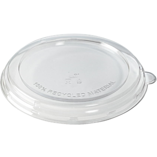 DUNI Låg til Bagasse skål 800 ml 160 stk Klar plast (188265)