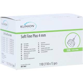 Klinion Soft Fine Plus penkanyle - flere størrelser - 110 stk.
