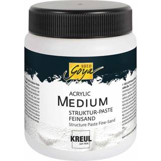 Solo Goya Acrylic Medium Struktur-Paste Feinsand