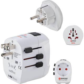 Hama World Travel Pro Light USB power plug adapter