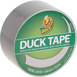 Duck Brand farvet duct tape Dove Gray 1,88 tommer x 20 meter enkelt rulle (285226)